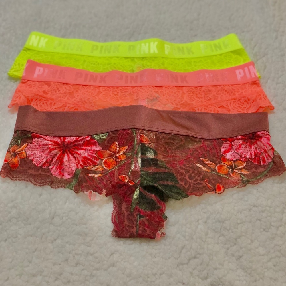 3 Pink Panties